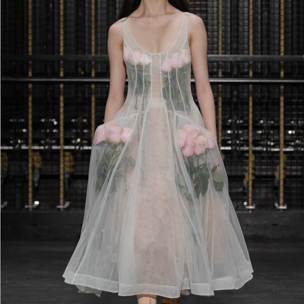ISO Simone Rocha SS2024 Rose Dress